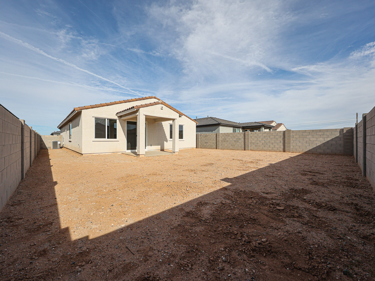 A house under construction.