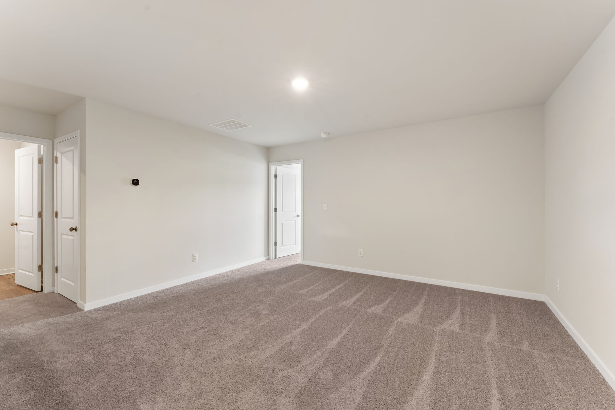 A room with white walls.