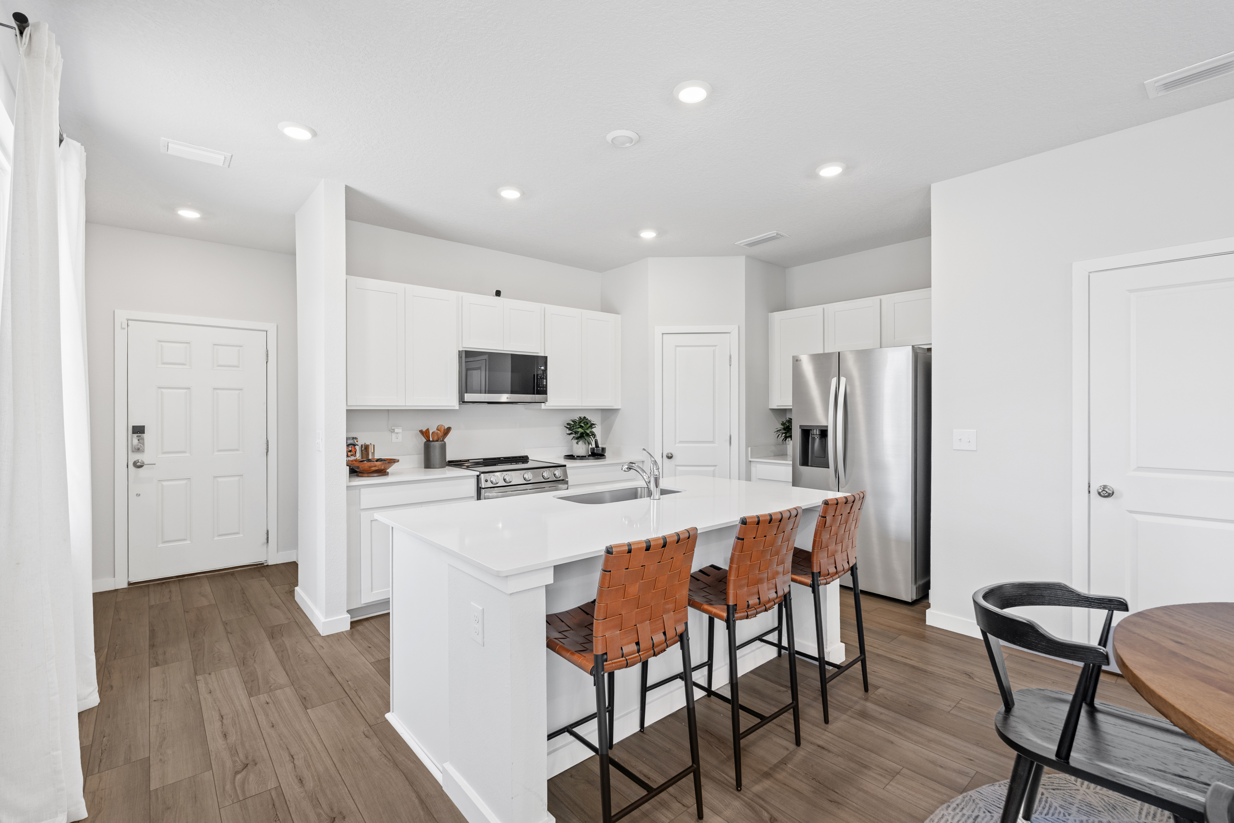 Crescent Plan Kitchen at The Villas at Bishop Oaks