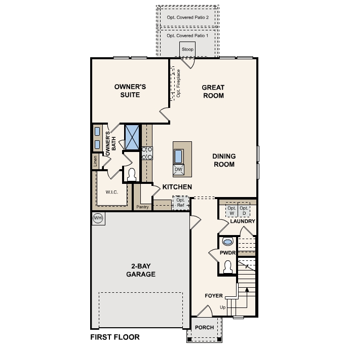 Gannet plan, first floor