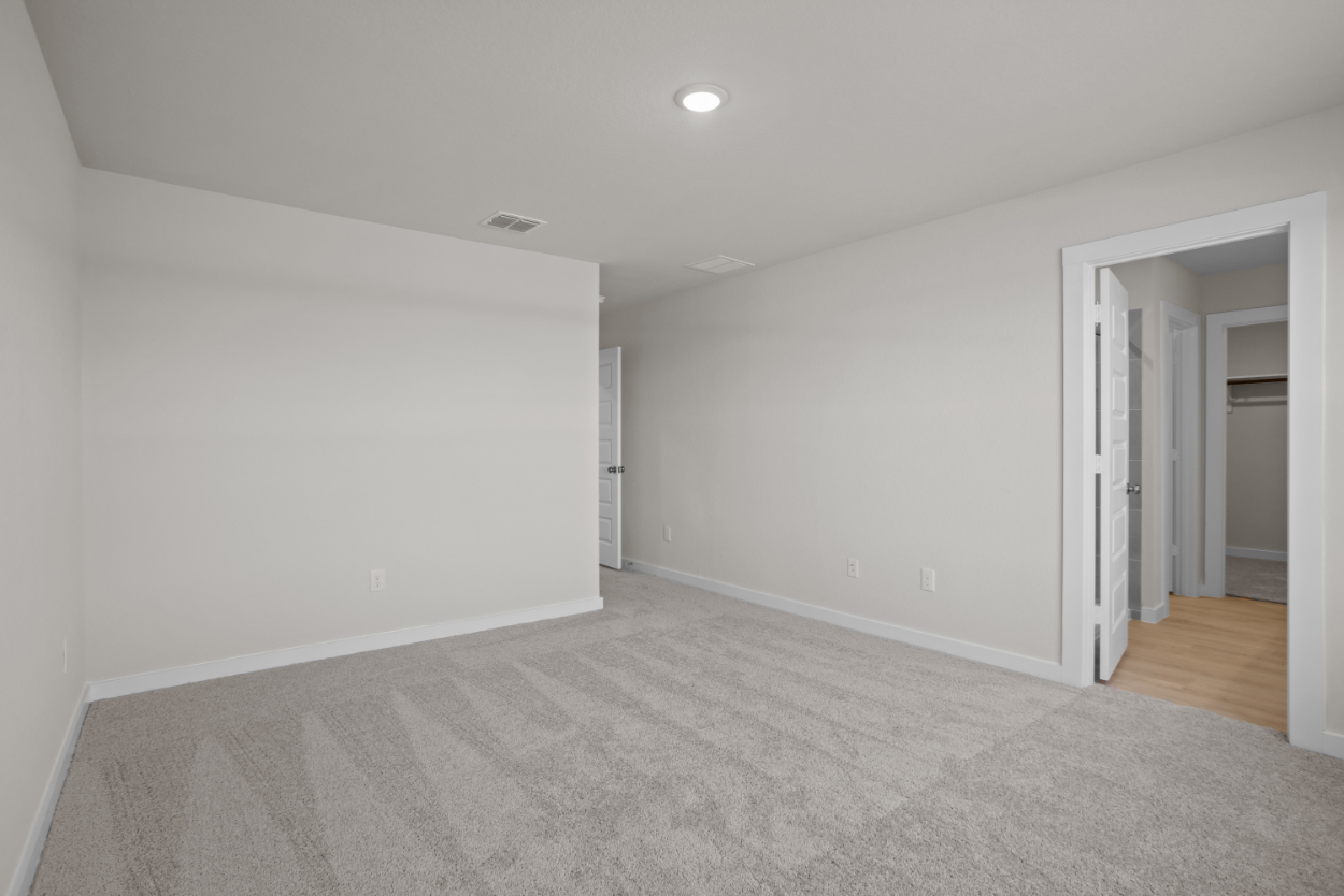 A room with white walls.