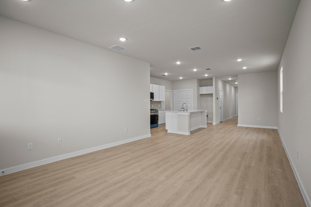A large empty room.