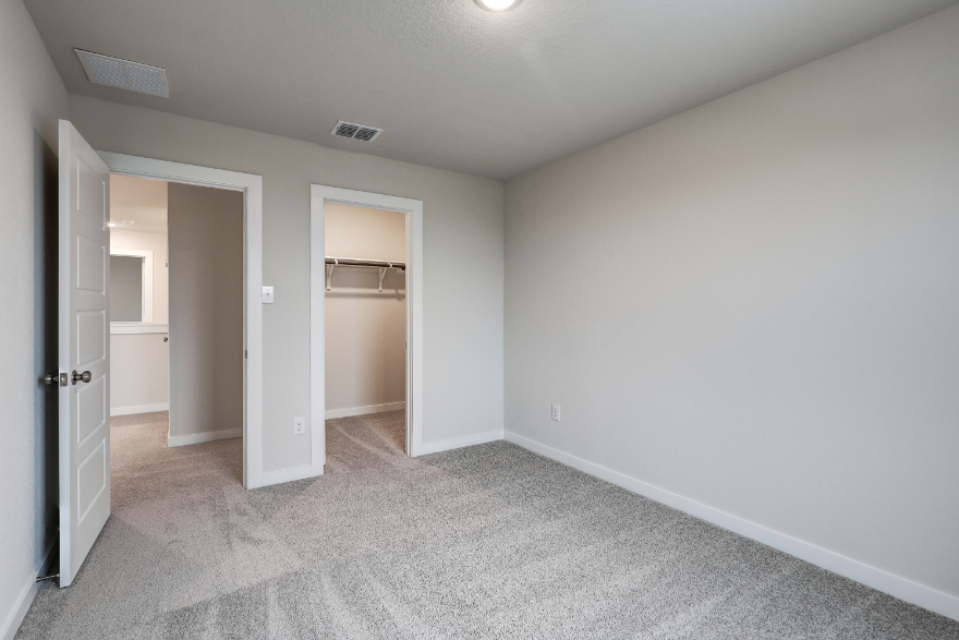 A room with white walls.