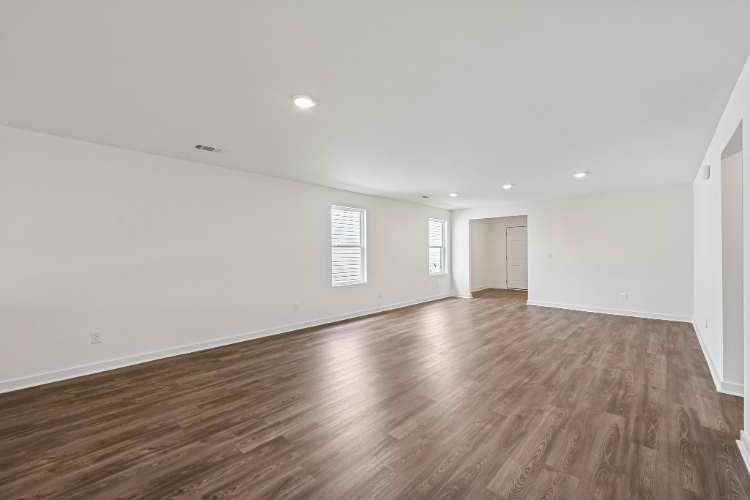 A room with white walls.